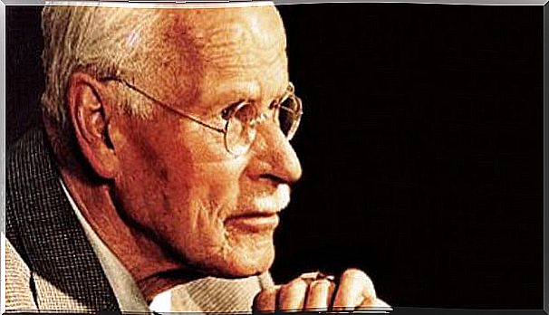 Carl Gustav Jung's face