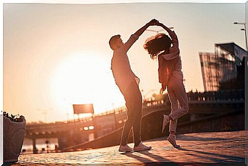 couple representing the art of being danced for life