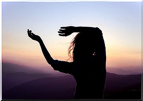 Woman dancing representing the art of being danced for life